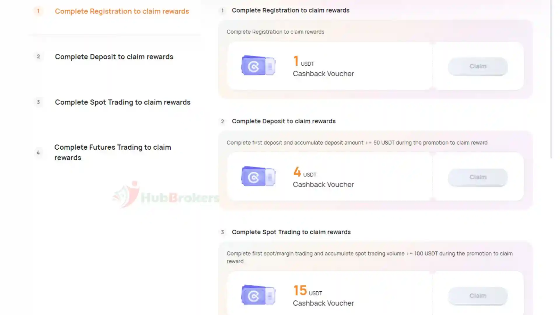 Chương trình khuyến mãi nạp tiền của sàn CoinEx