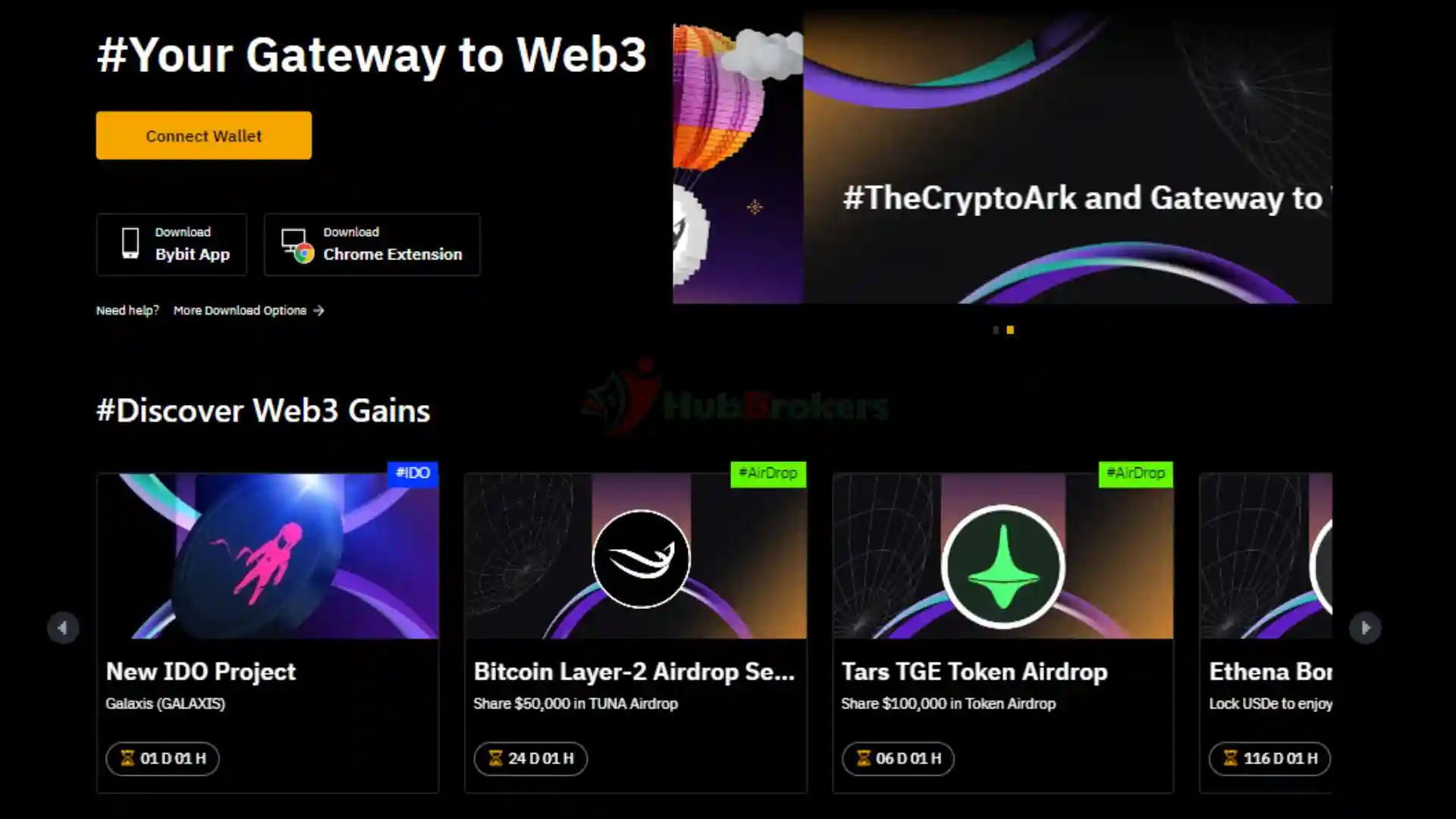 Các loại loại ví trên sàn Bybit