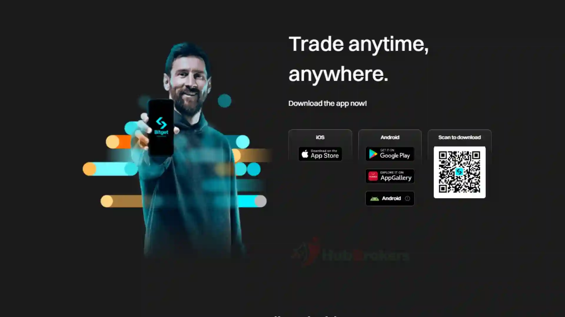 Bitget cung cấp nền tảng Web và App