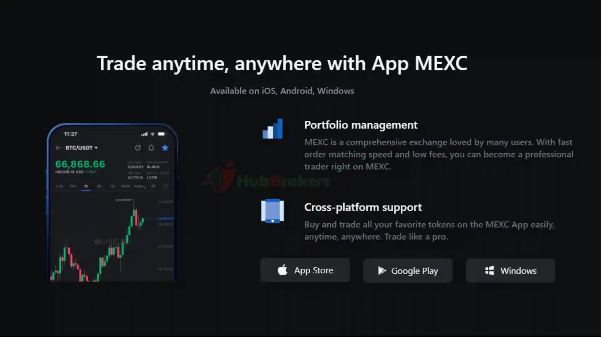 MEXC cung cấp nền tảng MEXC Web, App và Window